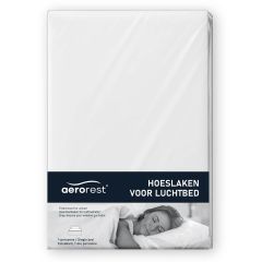 AeroRest Spannbetttuch für ein Luftbett | 100% Baumwolle | 99 x 203-210 cm